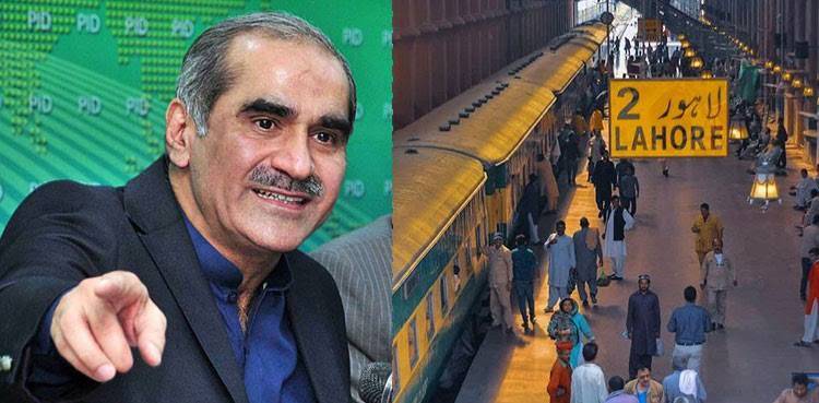 سعد رفیق نے ریلوے کرایوں میں اضافے کا اشارہ دے دیا