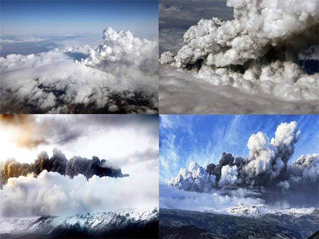 آئس لینڈ میں آتش فشاں سے نکلنے والی راکھ کے بادلوں کے باعث پروازیں ابھی تک بحال نہیں ہو سکیں
