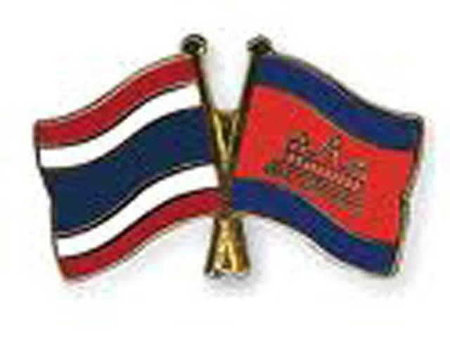 تھائی لینڈ اورکمبوڈیا کے اعلٰی فوجی افسران کے اجلاس میں سرحد پرجنگ بندی کا فیصلہ کیا گیا۔
