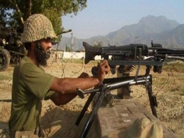 سیالکوٹ سیکٹرپربھارتی سیکیورٹی فورسز کی فائرنگ اورگولہ باری, پاکستان چناب رینجرز کی جوابی فائرنگ نےدشمن کی گنیں خاموش کرا دیں