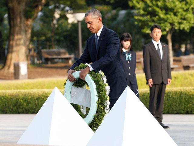 دنیا کو پرامن بنانا مشترکہ ذمہ داری ہے، ہیروشیما میں ایٹمی حملےپر معافی نہیں مانگیں گے: اوباما