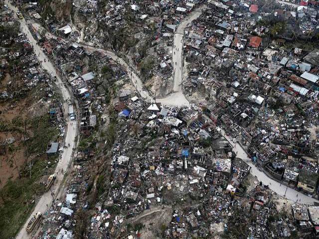 ہیٹی:سمندری طوفان سے ہلاکتوں کی تعداد 473 ہو گئی