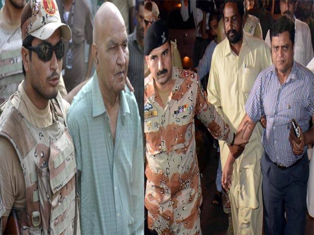 کراچی: رینجرز نے متحدہ لندن کے 3 رہنما گرفتار کرلئے، کنور خالد ، حسن ظفر شامل، پریس کانفرنس ملتوی