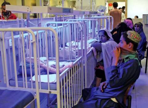 جہلم میں چکن پاکس کا حملہ ، 2 درجن کے قریب بچے چکن پاکس کی بیماری میں مبتلا
