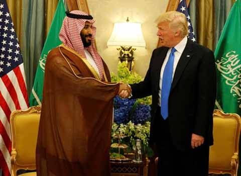 سعودی ولی عہد کو منصب سنبھالنے پر ڈونلڈ ٹرمپ کی مبارک باد