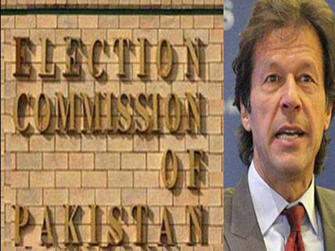  توہین عدالت کیس : الیکشن کمیشن کا عمران خان کے وارنٹ گرفتاری جاری کرنے کا حکم