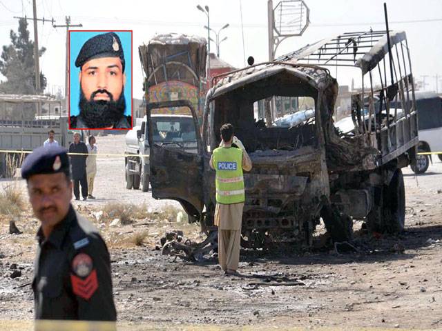 کوئٹہ: پولیس ٹرک پر خودکش کار بم حملہ، 7 اہلکار شہید، 30 زخمی: سی ٹی ڈی انسپکٹر قتل، بنوں دھماکے میں 2 اہلکار جاں بحق