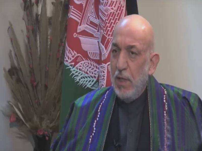 سابق افغان صدر کی امریکہ کی جانب سے پاکستان پر دباﺅڈالنے کی پالیسی کی حمایت