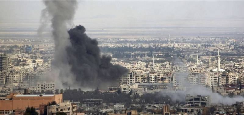  سلامتی کونسل کی اپیل کے باوجود شامی اور روسی افواج کی غوطہ شہرمیں بمباری جاری