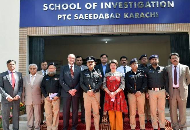 سندھ پولیس کے افسران کی تربیت کیلئے اسکول آف انویسٹی گیشن کا افتتاح کر دیا گیا 