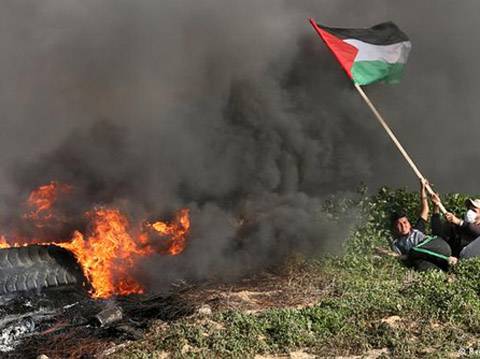چھ ہفتوں کا احتجاج: اسرائیلی فائرنگ سے آٹھ فلسطینی  شہید اور 350 زخمی