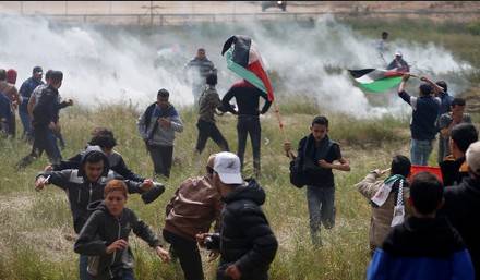 فلسطینی شہریوں پر صیہونی فورسز کی فائرنگ سے شہید ہونے والے فلسطینیوں کی تعداد 17ہو گئی
