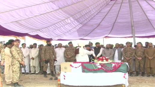  کرنل سہیل عابد عباسی شہید کی نمازہ جنازہ ادا کردی گئی