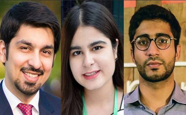 ملکہ برطانیہ کی جانب سے 3 نوجوان پاکستانیوں کیلئے ینگ لیڈرز کا اعزاز