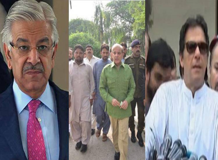 الیکشن کمیشن نے عمران خان، شہبازشریف اور خواجہ آصف کی ٹی وی ٹاک کا نوٹس لے لیا