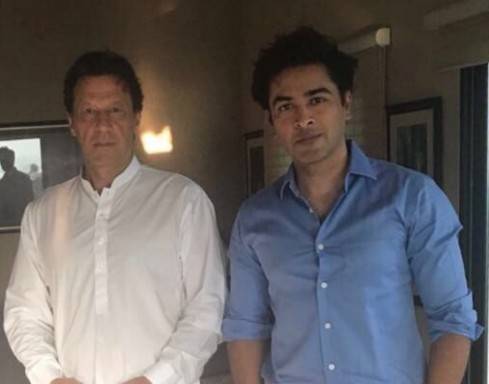 گلوکار شہزاد رائے کی عمران خان سے ملاقات،انتخابات میں کامیابی پر مبارک باد