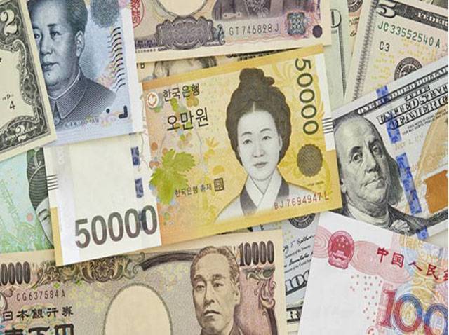 ایشیائی فوریکس میں جاپانی ین کا راج،ڈالر، پائونڈ اور یورو گر گئے