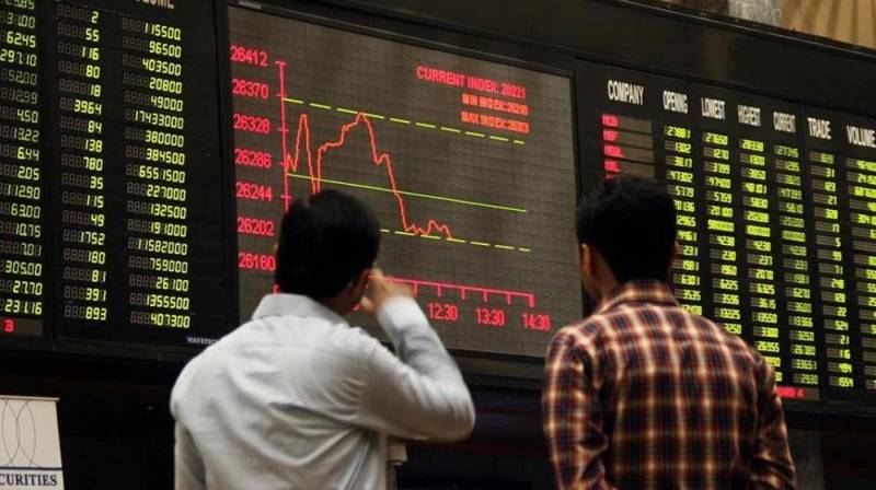 پاکستان اسٹاک مارکیٹ میں شدید مندی، 100 انڈیکس 191 پوائنٹس کی کمی کے بعد 39 ہزار 108 پوائنٹس پر ٹریڈ