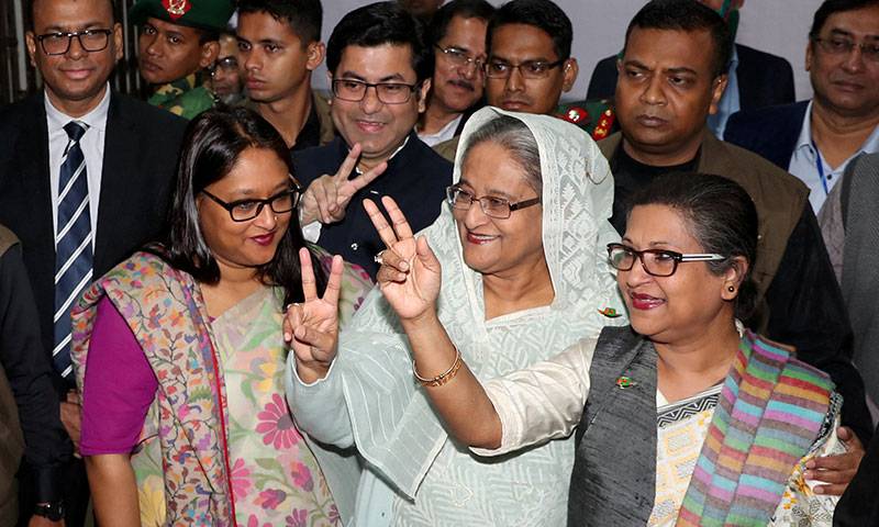 حسینہ واجد کی عوامی لیگ نے بنگلہ دیش کے انتخابات جیت لیے