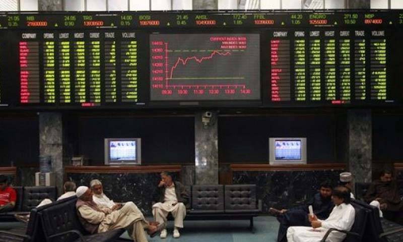 پاکستان اسٹاک مارکیٹ میں مثبت رجحان،کے ایس ای 100 انڈیکس میں 217 پوائنٹس کا اضافہ