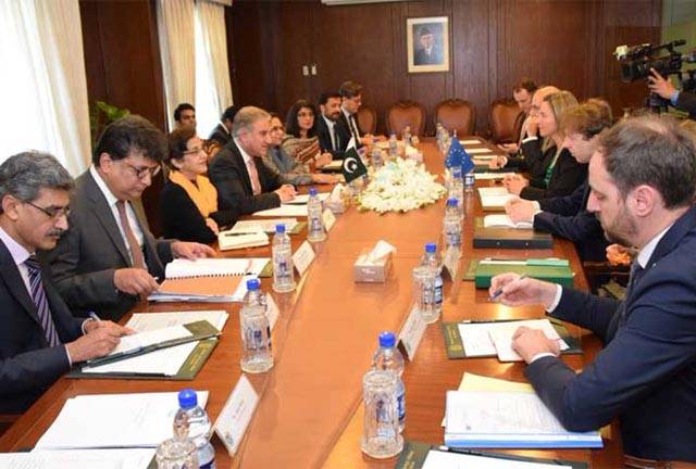 پاکستان اوریورپی یونین تذویراتی رابطےکےمنصوبے پرمتفق