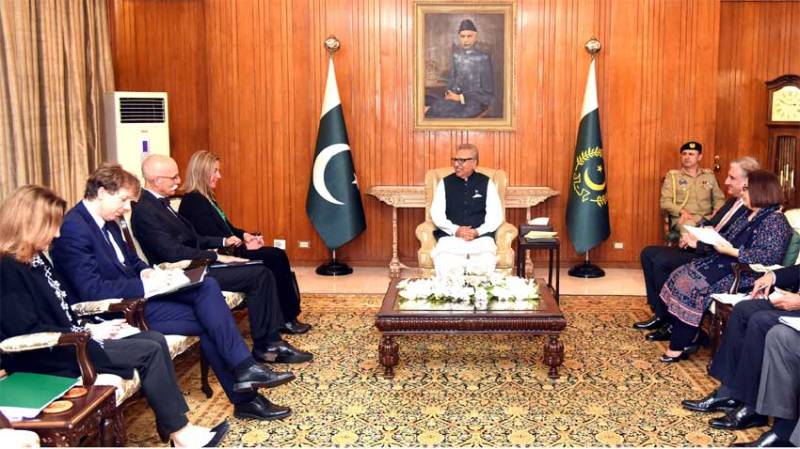 صدر کی یورپی یونین کو پاکستان میں سرمایہ کاری کی دعوت