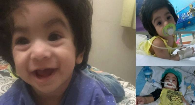 کراچی : دارالصحت اسپتال میں غلط انجکشن لگنےسےمفلوج معصوم بچی نشوا انتقال کرگئی
