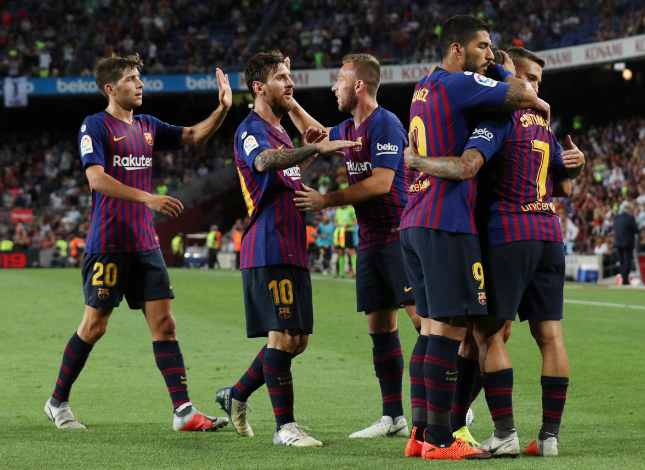 اسپینش لیگ لالیگا : بارسلونا نے الاویز کو شکست دیدی 