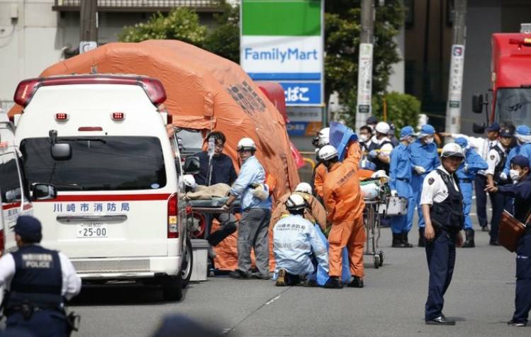 جاپان:چاقو سے حملہ 2افراد ہلاک,16زخمی