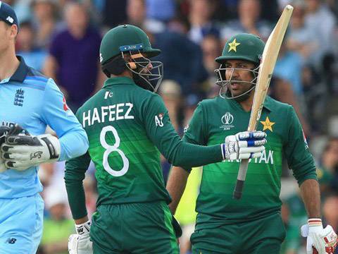 ورلڈکپ: پاکستان کا انگلینڈ کو جیت کے لیے 349 کا ہدف