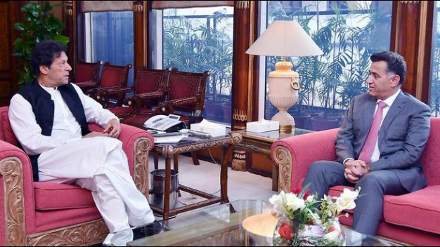 وزیراعظم عمران خان سے ڈی جی آئی ایس آئی لیفٹیننٹ جنرل فیض حمید کی ملاقات