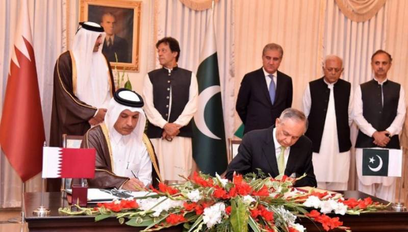 پاکستان اور قطرکے باہمی تعاون کو فروغ دینے کیلئےمختلف یاداشتوں پر دستخط