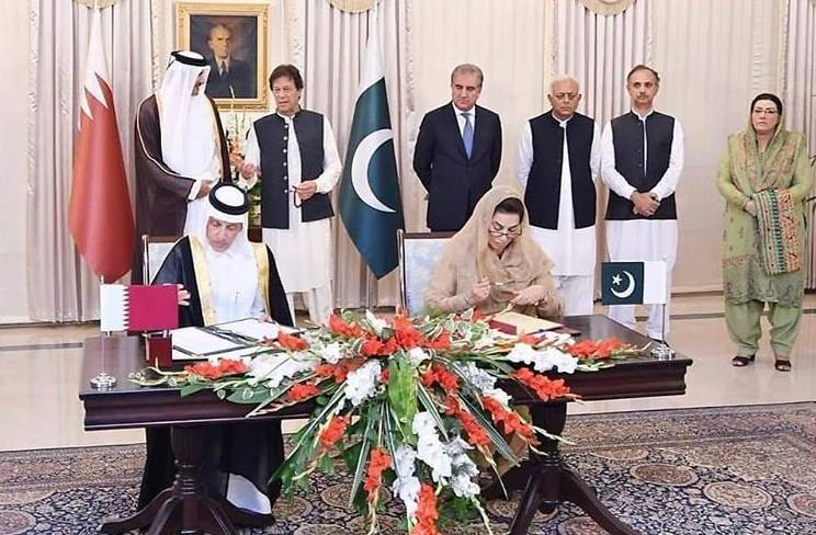 پاکستان اور قطرکے باہمی تعاون کو فروغ دینے کیلئےمختلف یاداشتوں پر دستخط