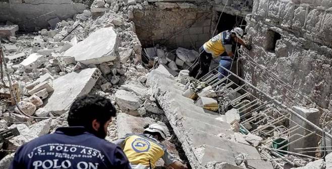 شام: فضائی حملوں میں7 بچوں سمیت 18افراد ہلاک