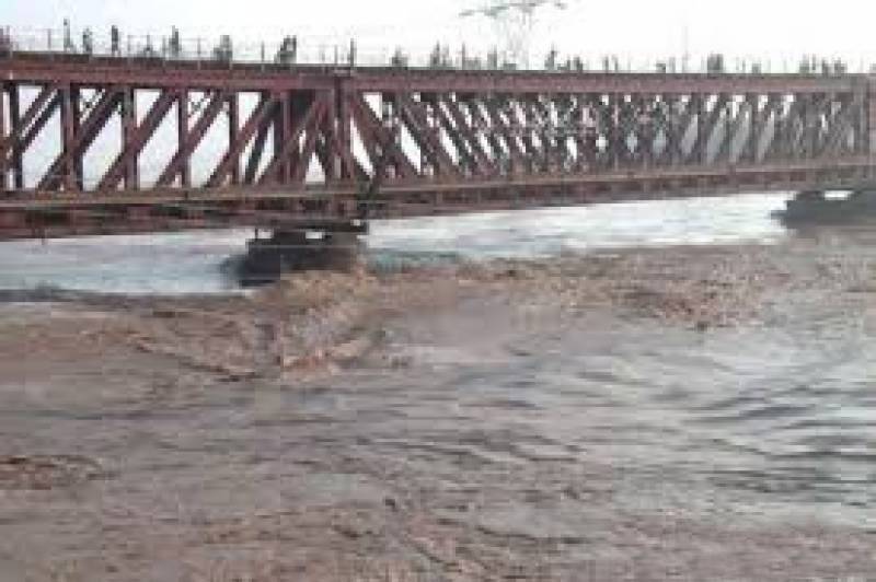  بھارتی آبی دہشت گردی، لاکھوں کیوسک پانی دریائے چناب میں چھوڑ دیا، دریا میں اونچے درجے کا سیلاب