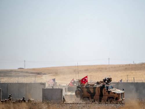 شام کے سیف زون میں امریکا، ترکی کے مشترکہ گشت کا آغاز