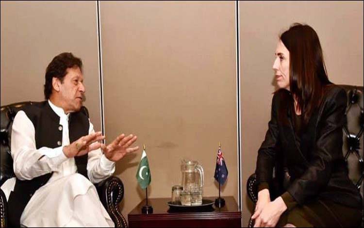 عمران خان، جاسنڈا آرڈن ملاقات، کشمیر کی صورت حال، اسلاموفوبیا کے چیلنجز پر تبادلہ خیال