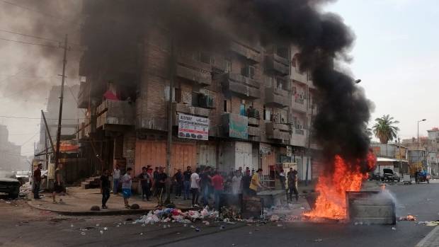مظاہرین واپس اپنے گھروں کو لوٹ جائیں: عراقی وزیر اعظم