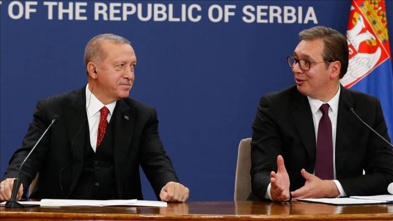 ترکی اور سربیا کے باہمی تعلقات بہترین سطح پر ہیں:  صدر ترکی