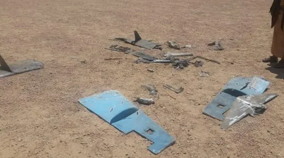 الجوف میں یمنی فوج نے ایرانی ساختہ بمبار ڈرون تباہ کردیا