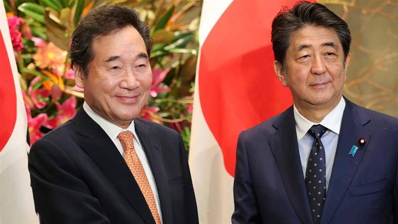  جاپانی وزیر اعظم کا جنوبی کوریا پر کشیدہ صورتحال بہتری لانے پر زور
