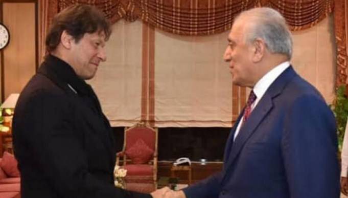 وزیراعظم اور زلمے خلیل زاد کے درمیان ملاقات،افغان امن عمل پر تفصیلی تبادلہ خیال 