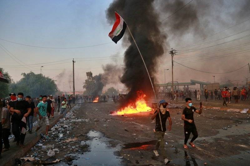 عراقی مظاہروں میں ہلاکتوں کی تعداد320تک پہنچ گئی