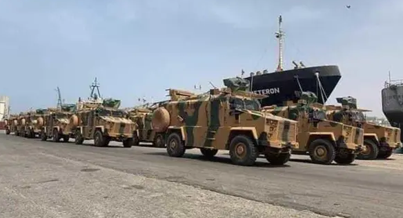 لیبیا کی فوج نے مصراتہ میں ترکی کی 19 بکتربند گاڑیاں تباہ کر ڈالیں