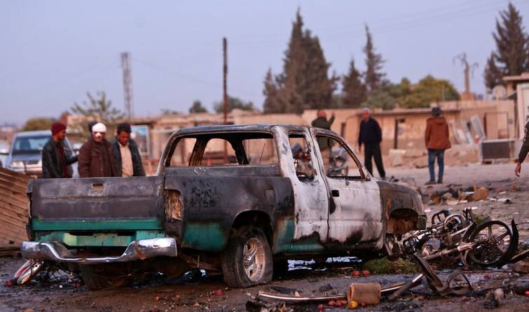شام میں کار بم حملے،17 افراد ہلاک