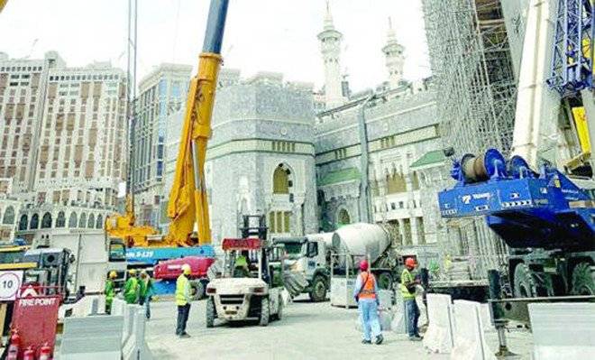  مسجد الحرام میں توسیع کے منصوبے کا 80 فیصد کام مکمل