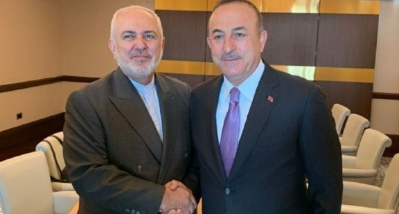 ایران اور ترکی کے وزرائے خارجہ کی ملاقات