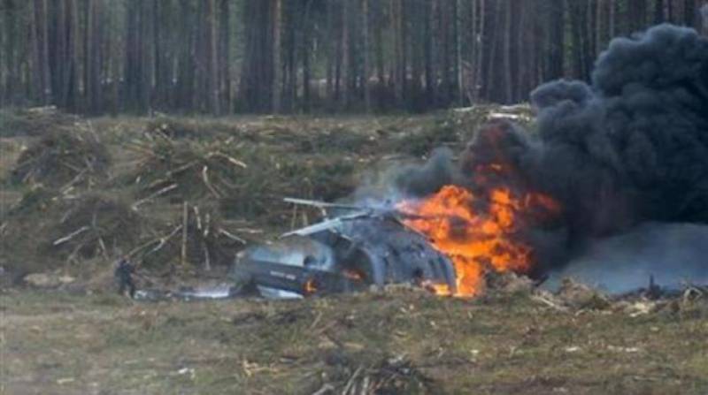 روس فوجی ہیلی کاپٹر حادثے میں 2 پائلٹ ہلاک 