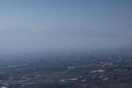 افغانستان:فضائی آلودگی سے ایک ہفتے میں 17 افراد جاں بحق