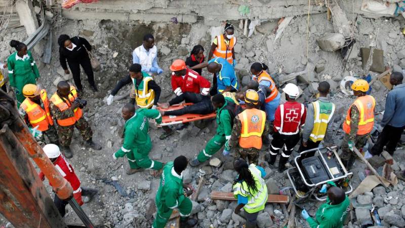 یوگنڈا ، زیر تعمیر عمارت گرنے سے 6 افراد ہلاک، 3 زخمی 